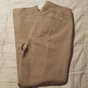 Loft petites khaki pants